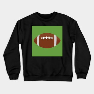 Football, Laces, Pigskin Design, Artwork, Vector, Graphic Crewneck Sweatshirt